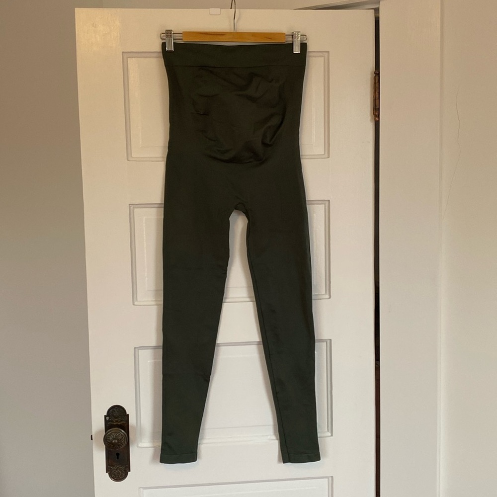BLANQI Everyday Maternity Belly Support Leggings - Forest Night - Medium